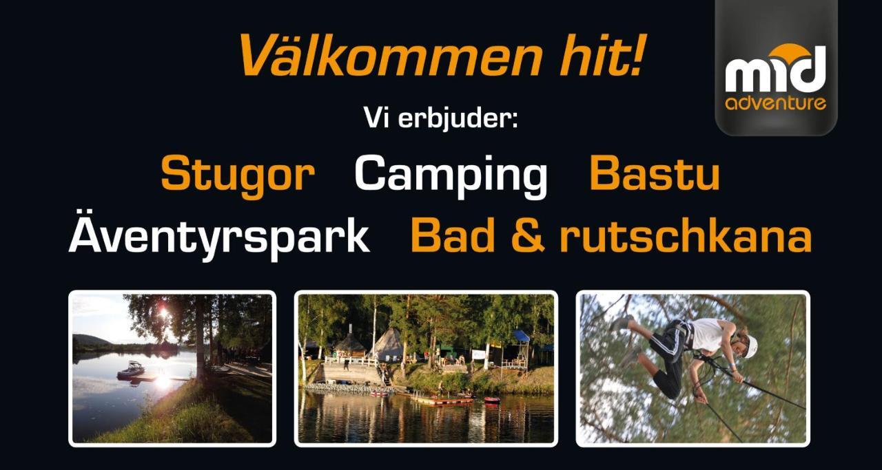 Hotel Camp Mid Adventure Torpshammar Exterior foto